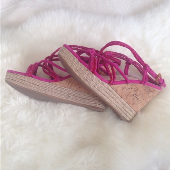 Prada platform wedge sandal